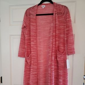 LLR Sarah Long Cardigan Pink